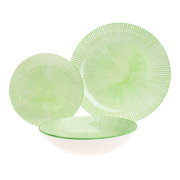 Laura Green Porcelain Dinnerware