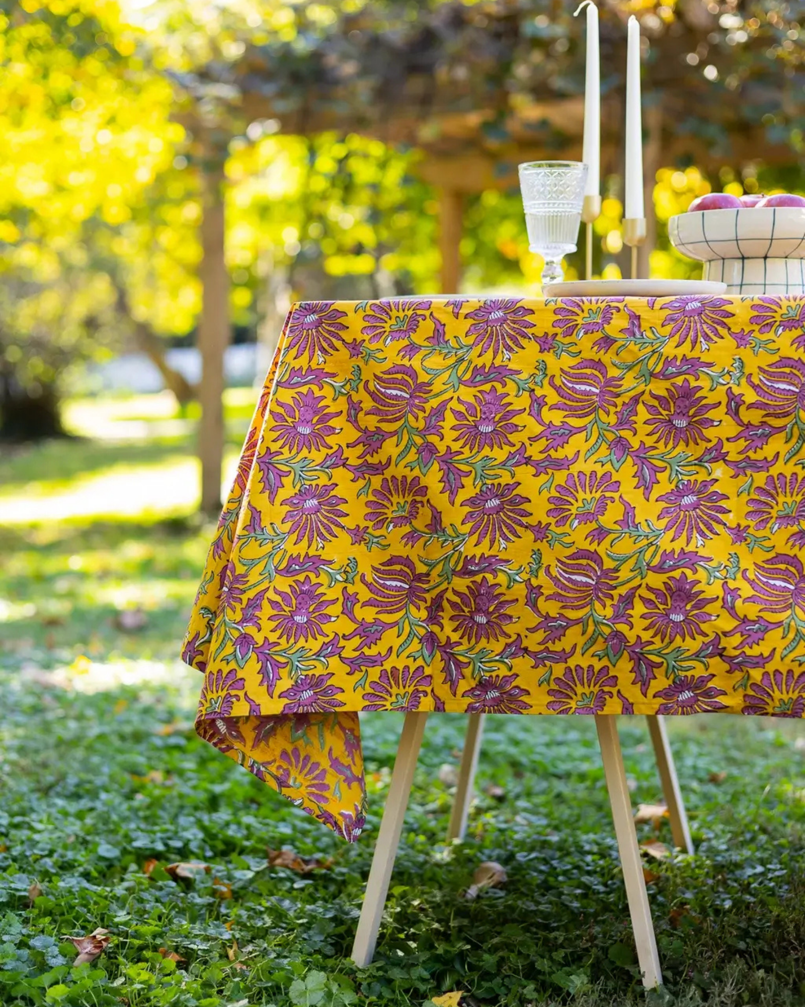 Block Print Tablecloth