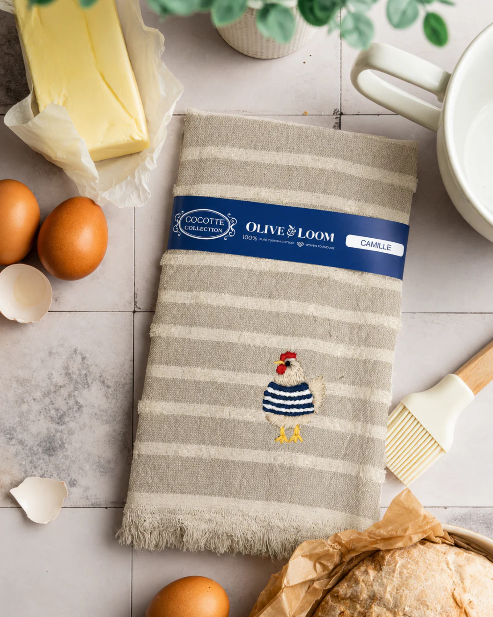 Camille Kitchen Towel - Cocotte Collection