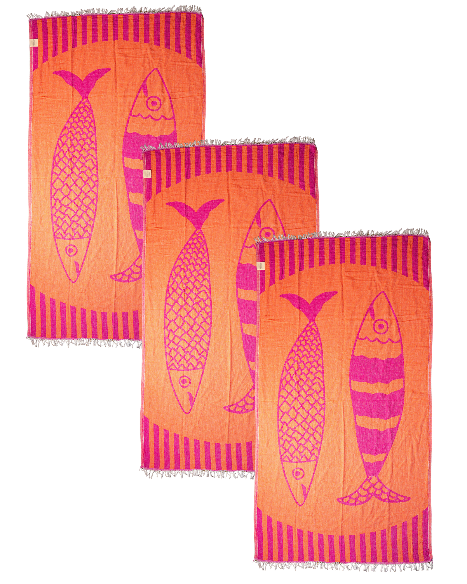 Sardine Beach Towel Set of 3