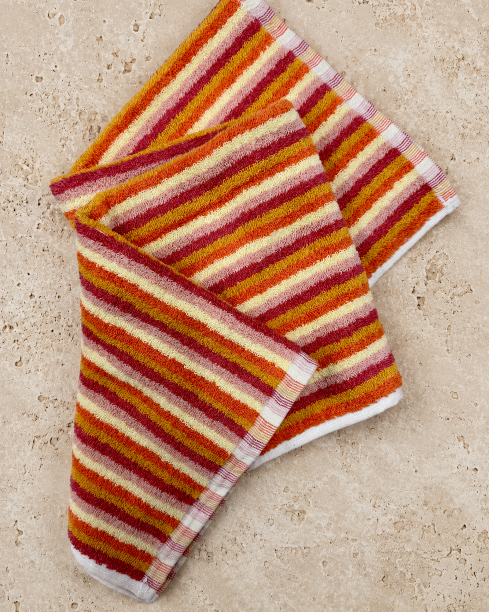 Striped Marseille Hand Towel