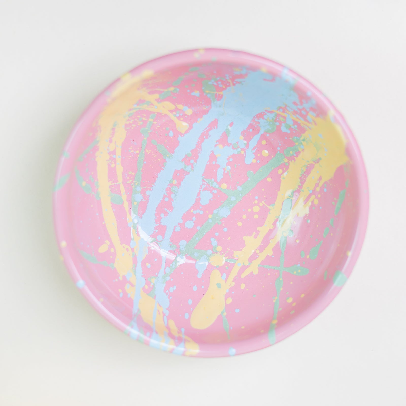 Splash Enamel Bowl