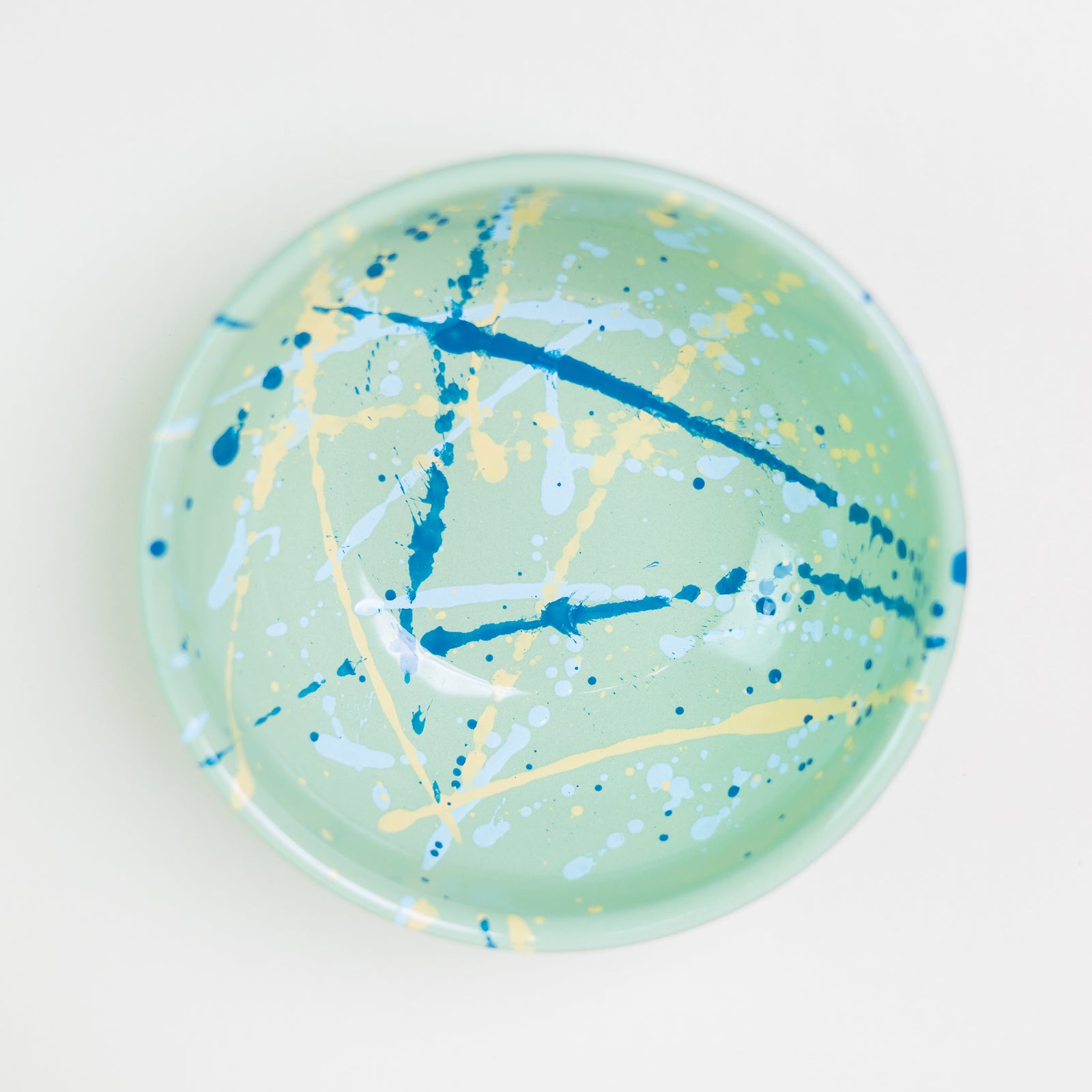 Splash Enamel Bowl