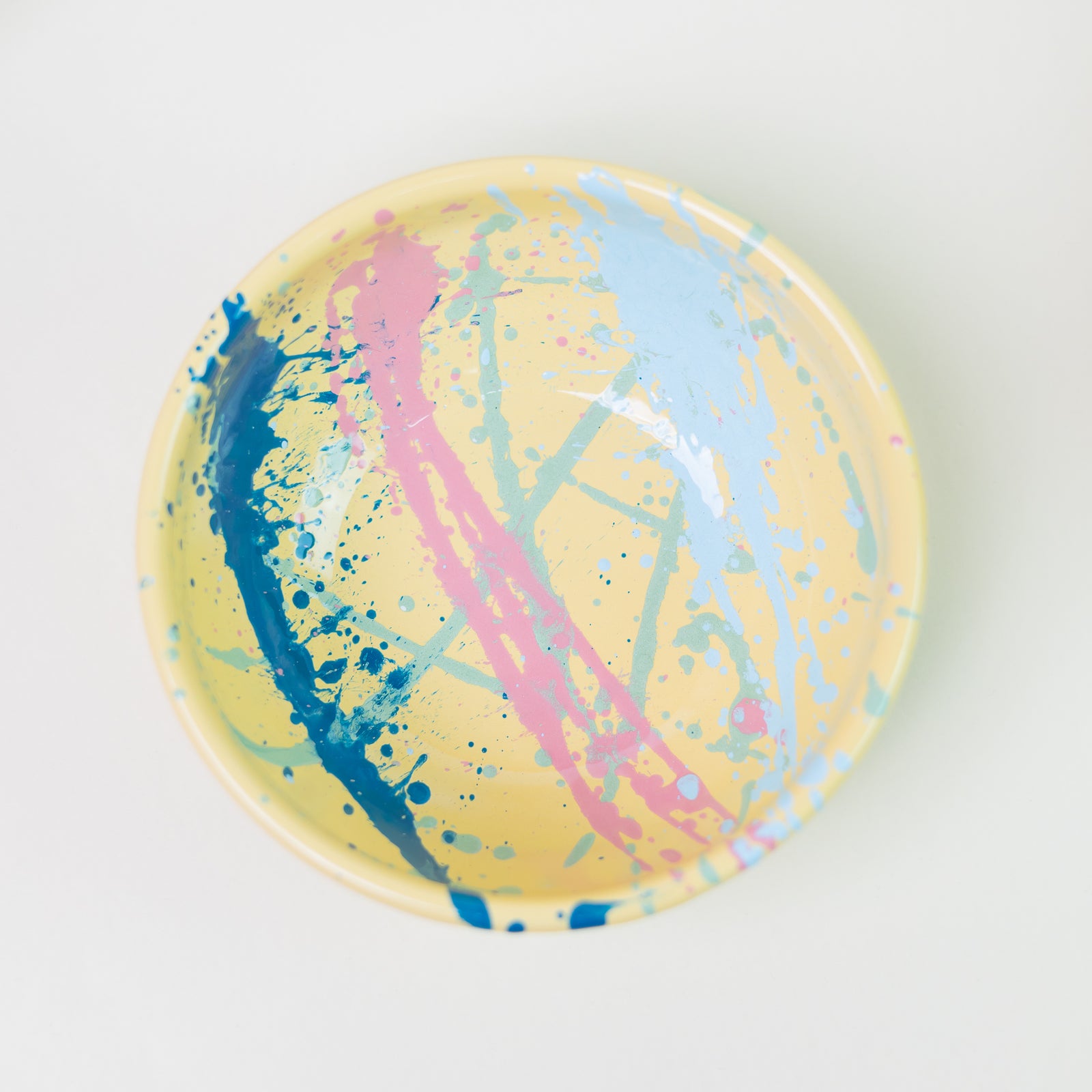 Splash Enamel Bowl