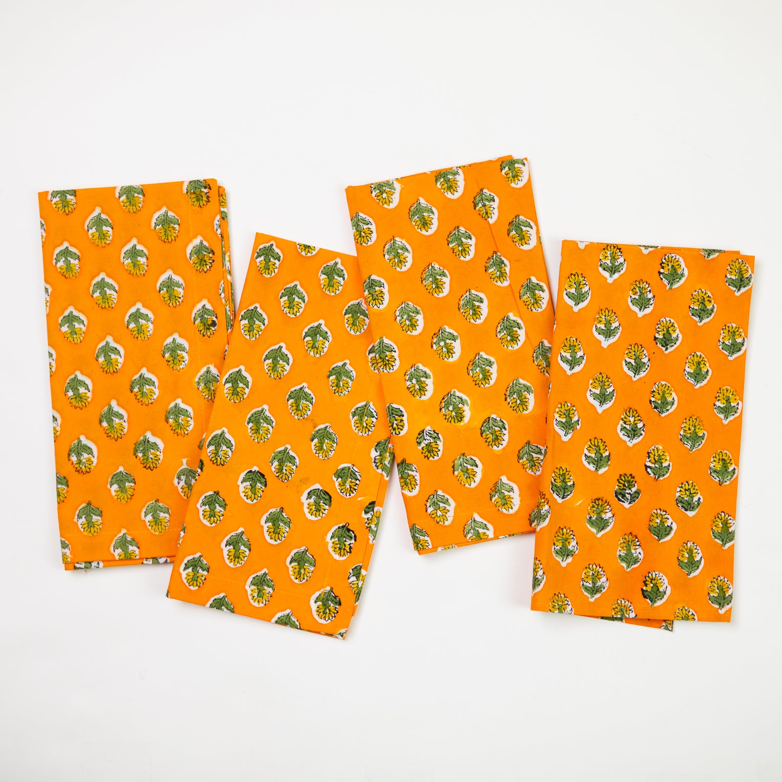 Block Print Napkins - Set of Four