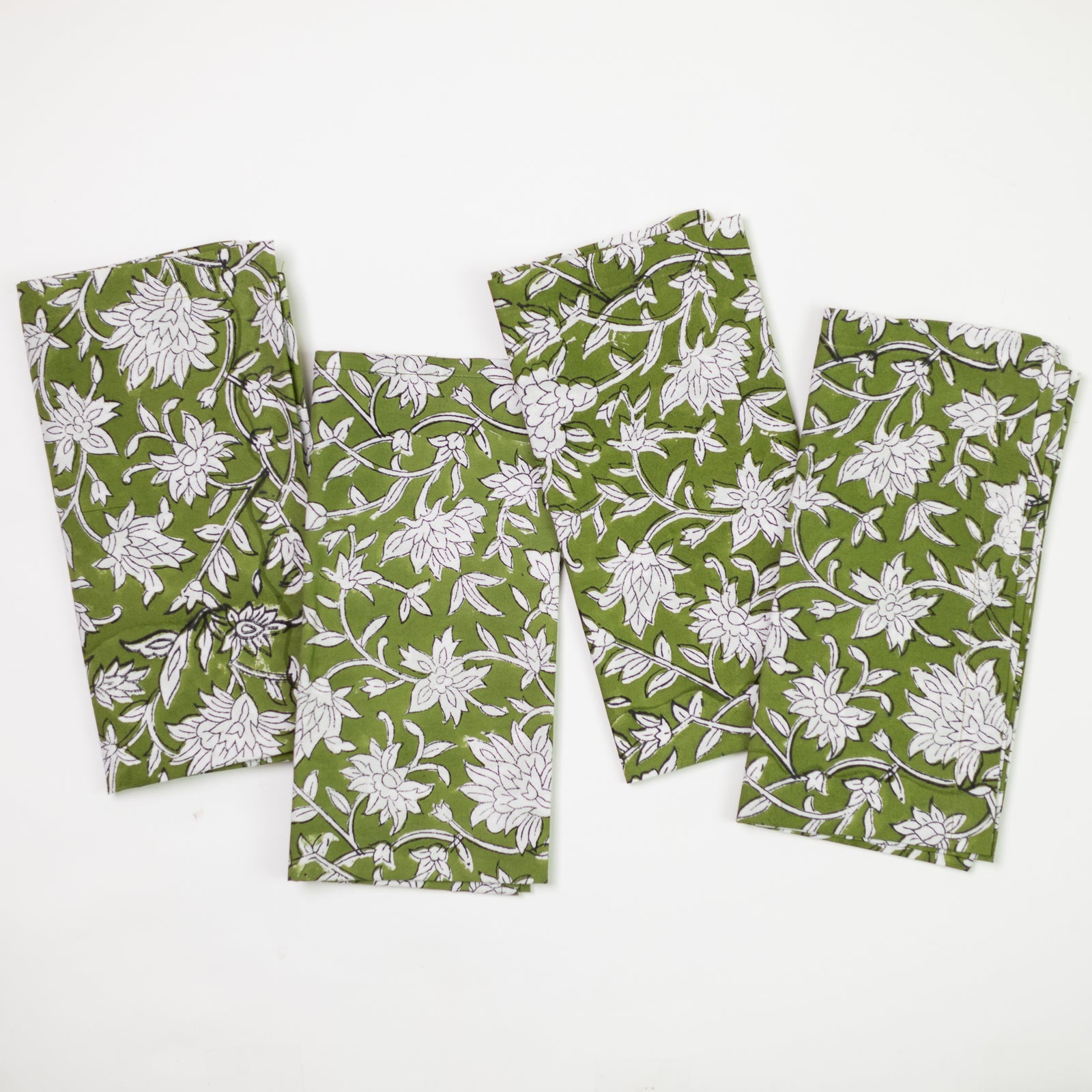 Block Print Napkins - Set of Four