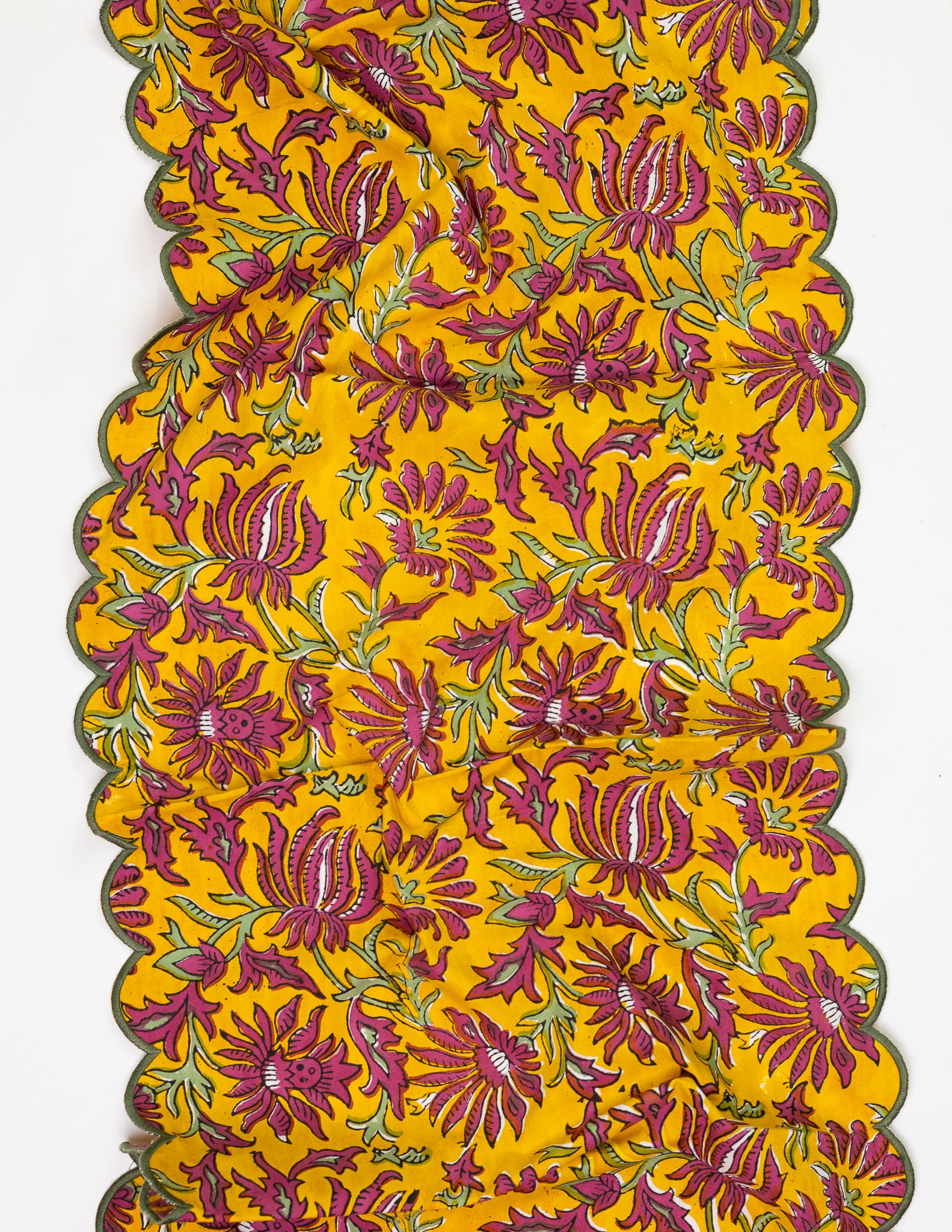 Block Print Table Runner