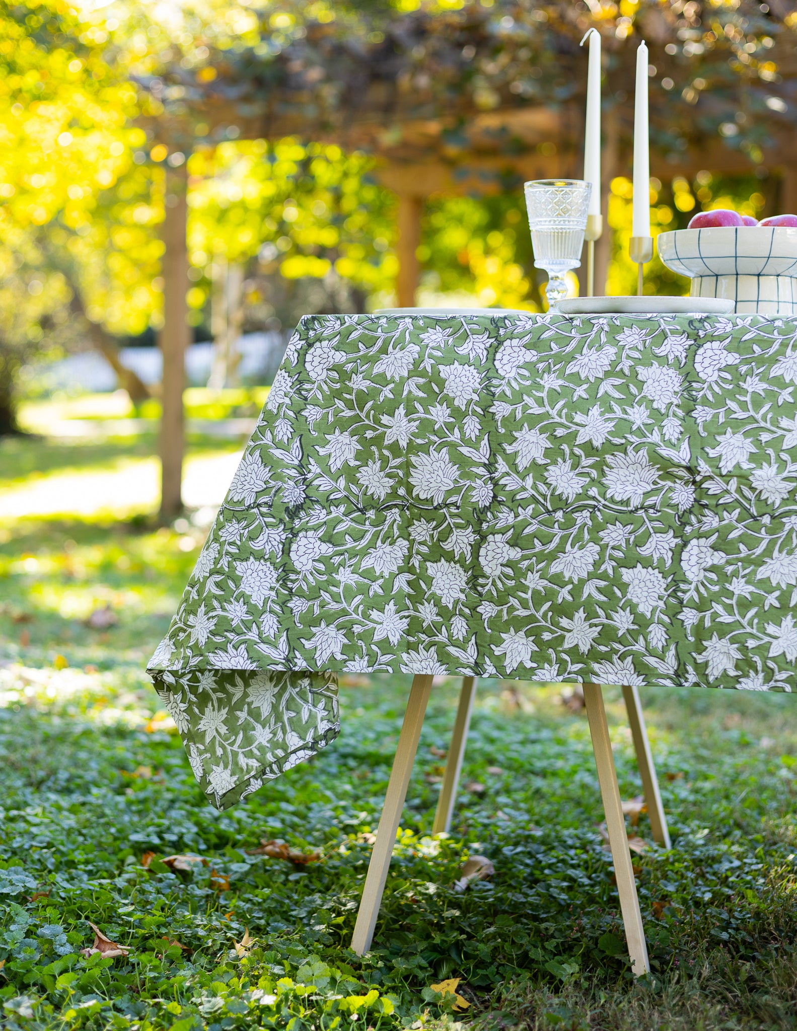 Block Print Tablecloth