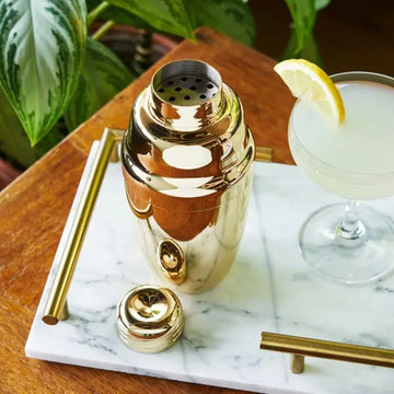 Gold Heavyweight Cocktail Shaker