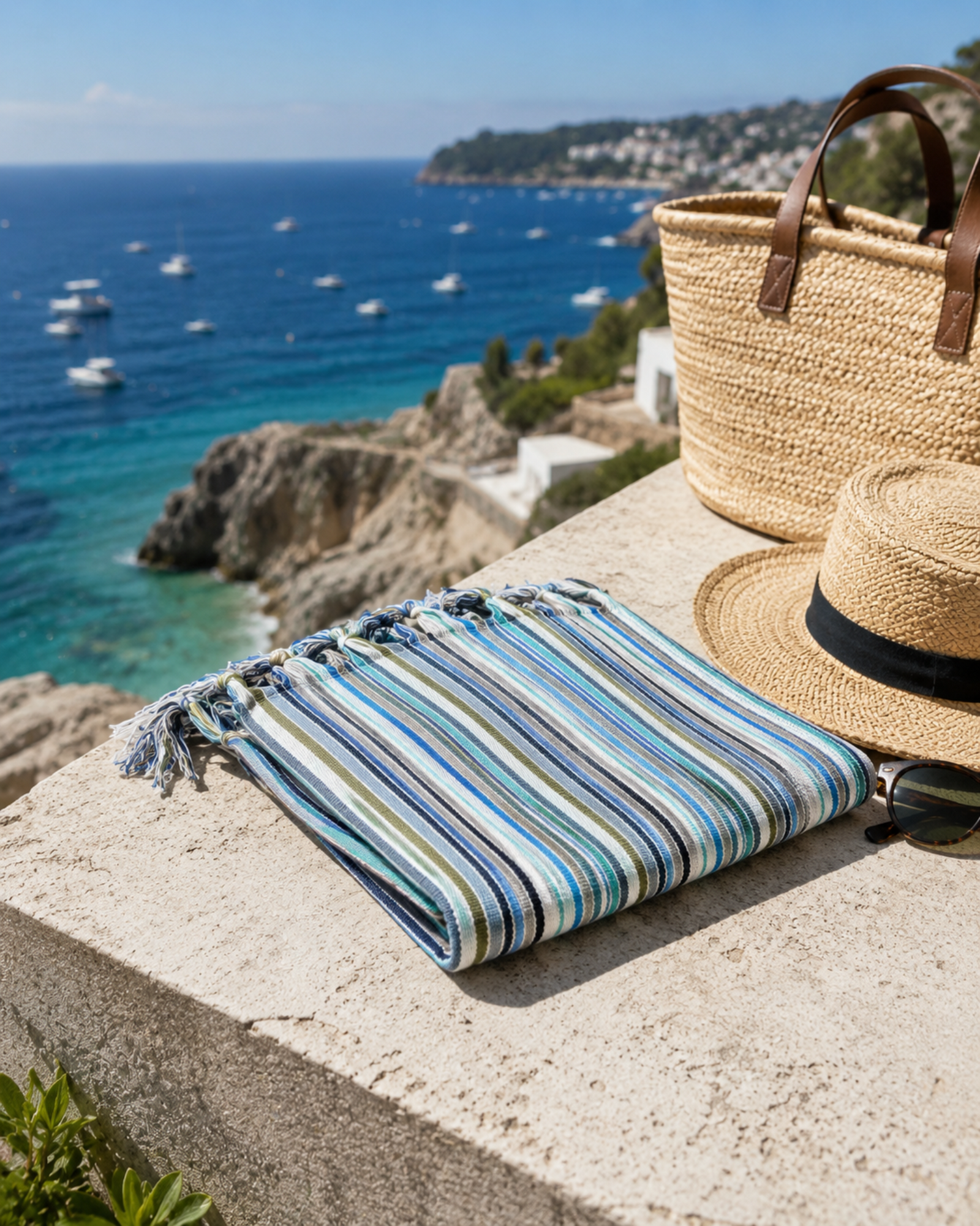 Mavi Stripe Turkish Towel
