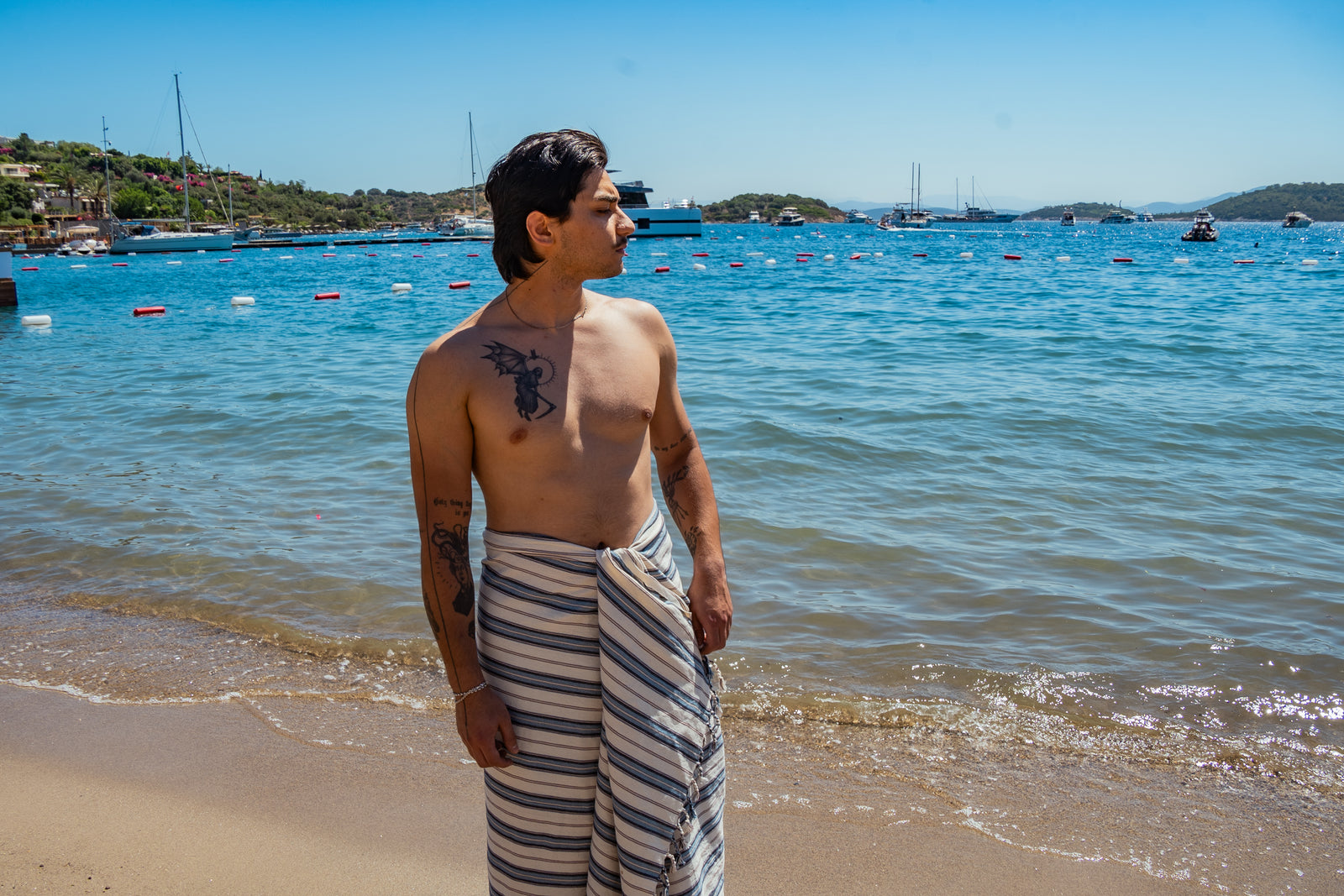 Coastal Charm Turkish Towel
