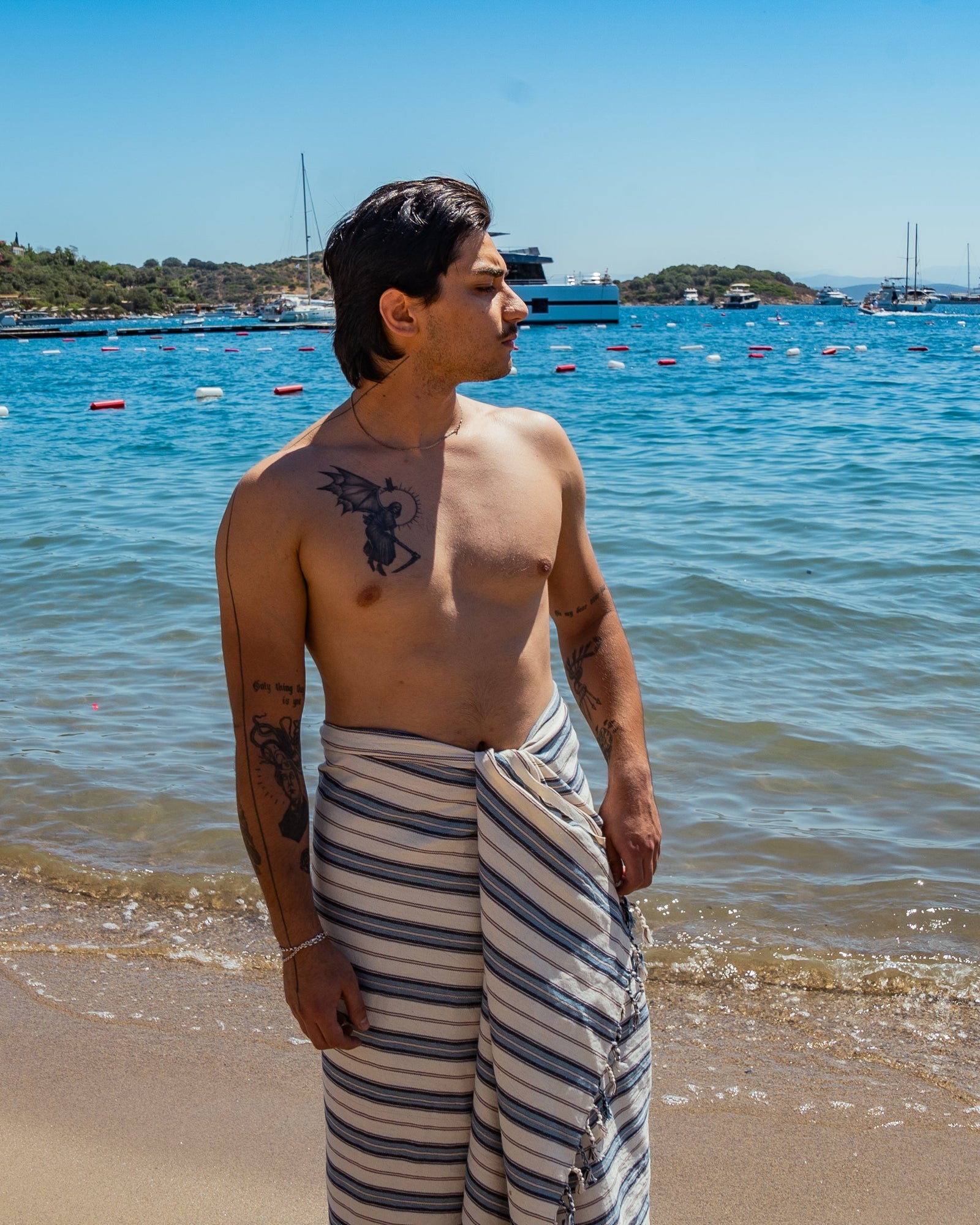 Coastal Charm Turkish Towel