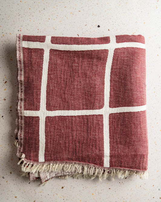 Lina Cotton Chenille Throw