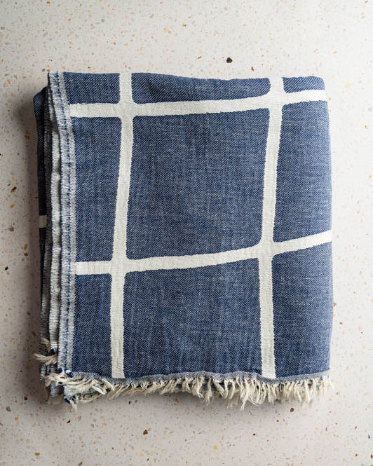 Lina Cotton Chenille Throw
