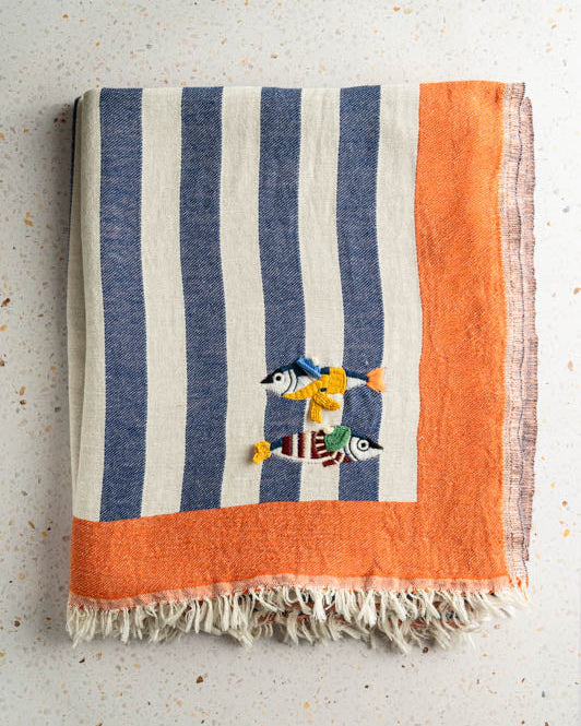 Maris Hand-Stitched Throw