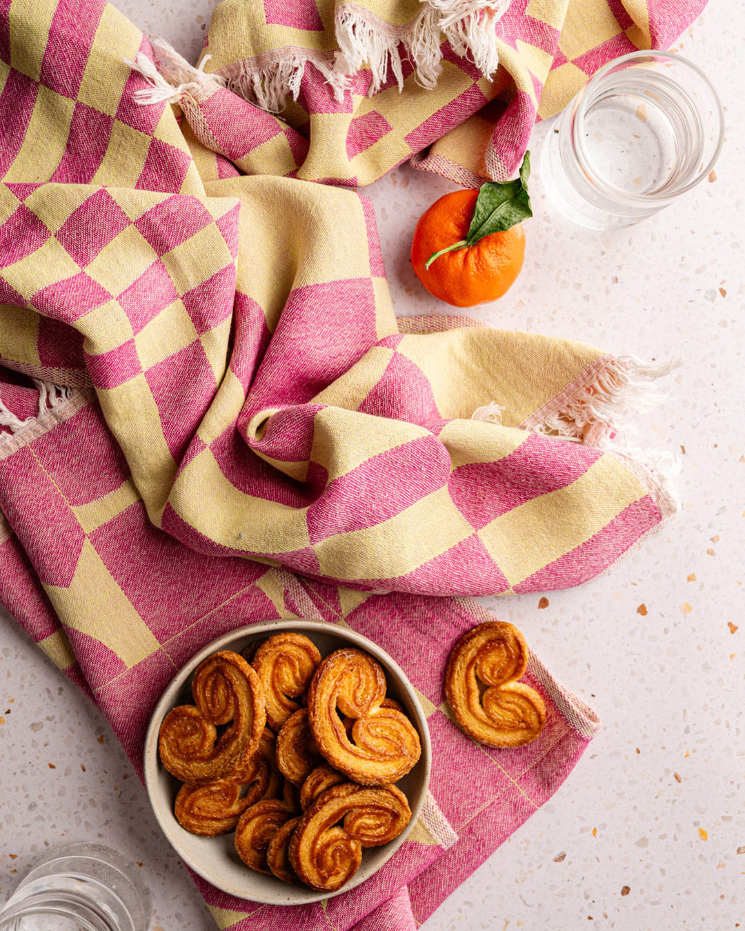 Blocks Geometric Kitchen Towel