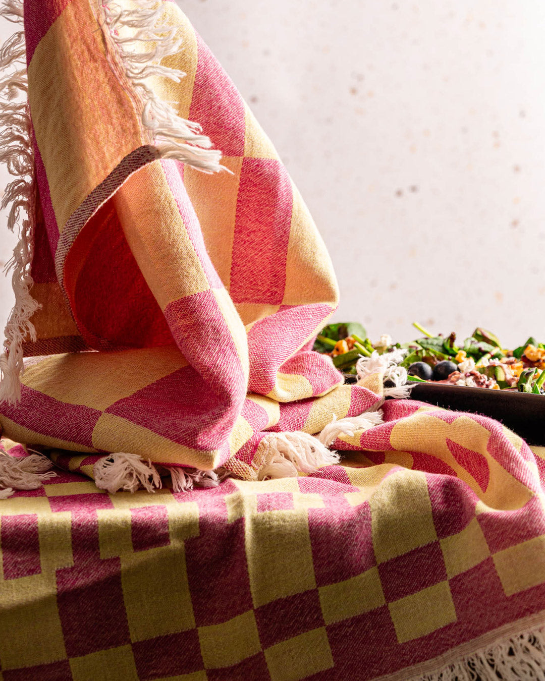 Blocks Geometric Kitchen Towel