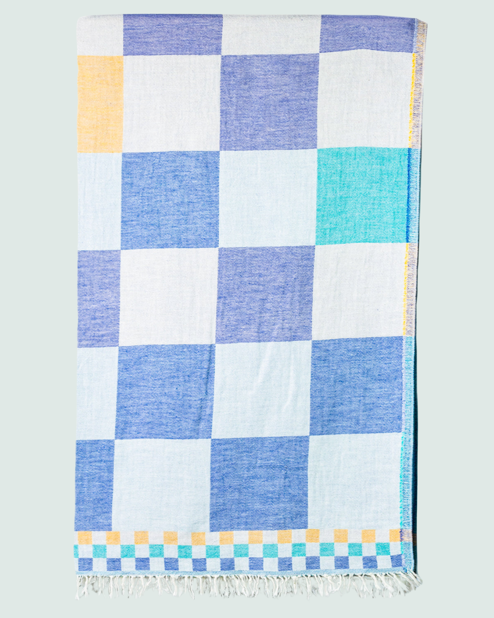 Coastal Breeze Checkered Towel