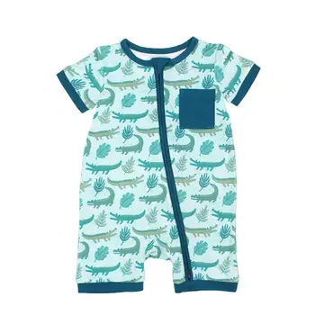 Bamboo Baby Shortie Romper