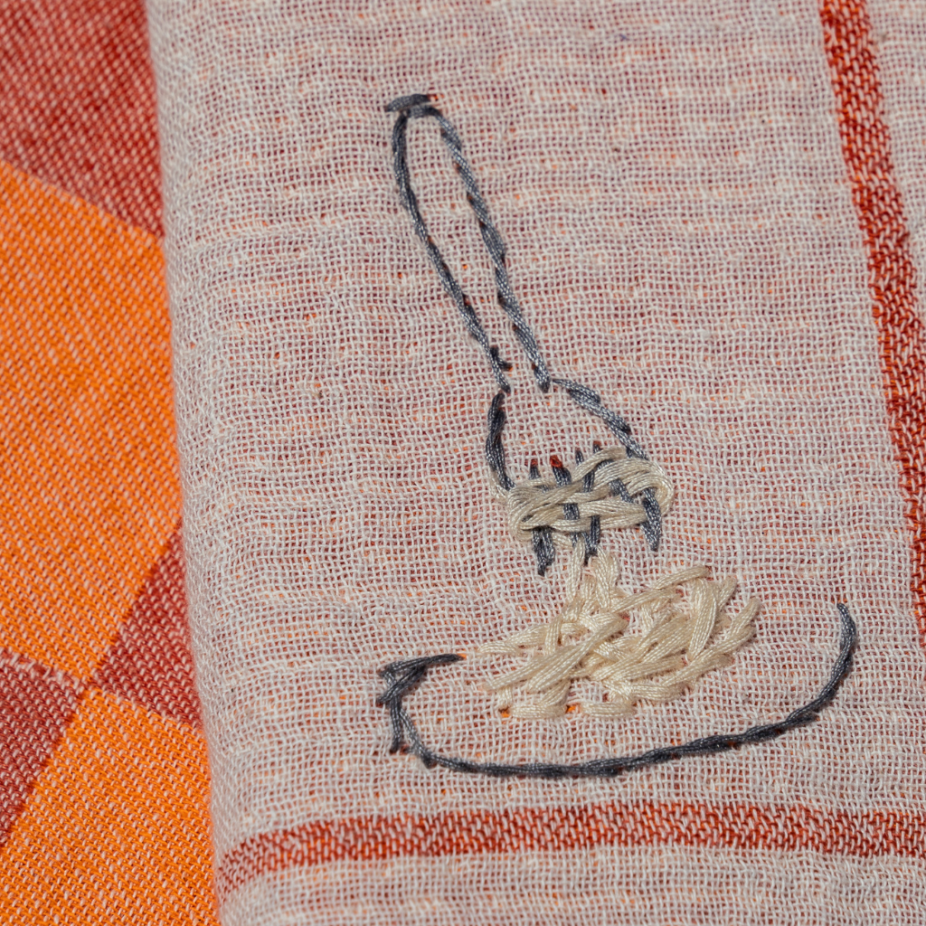 Pasta Hand-Stitched Towel Set