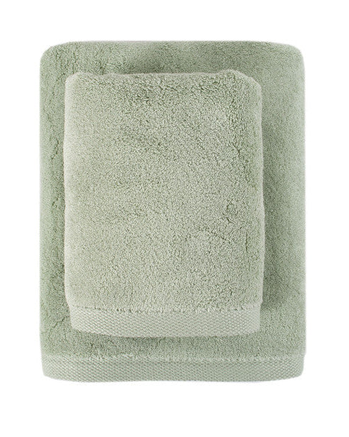 2 Body + 2 Hand - Sage Plush Turkish Cotton Towel