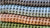 Stack of textured bath towel swatches in various colors.
