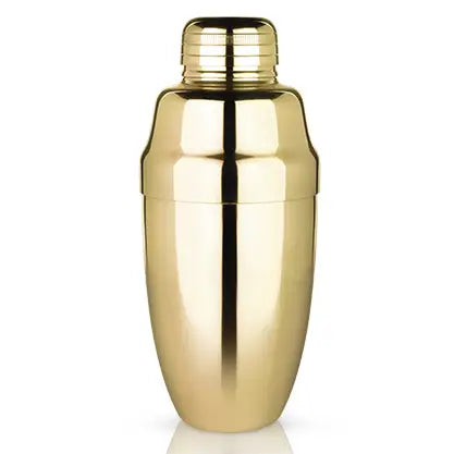 Gold Heavyweight Cocktail Shaker