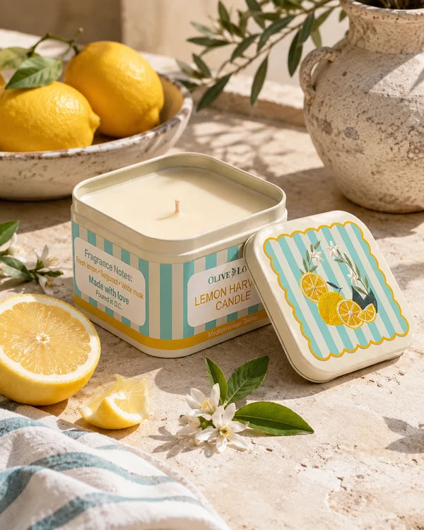 Lemon Harvest Table Set