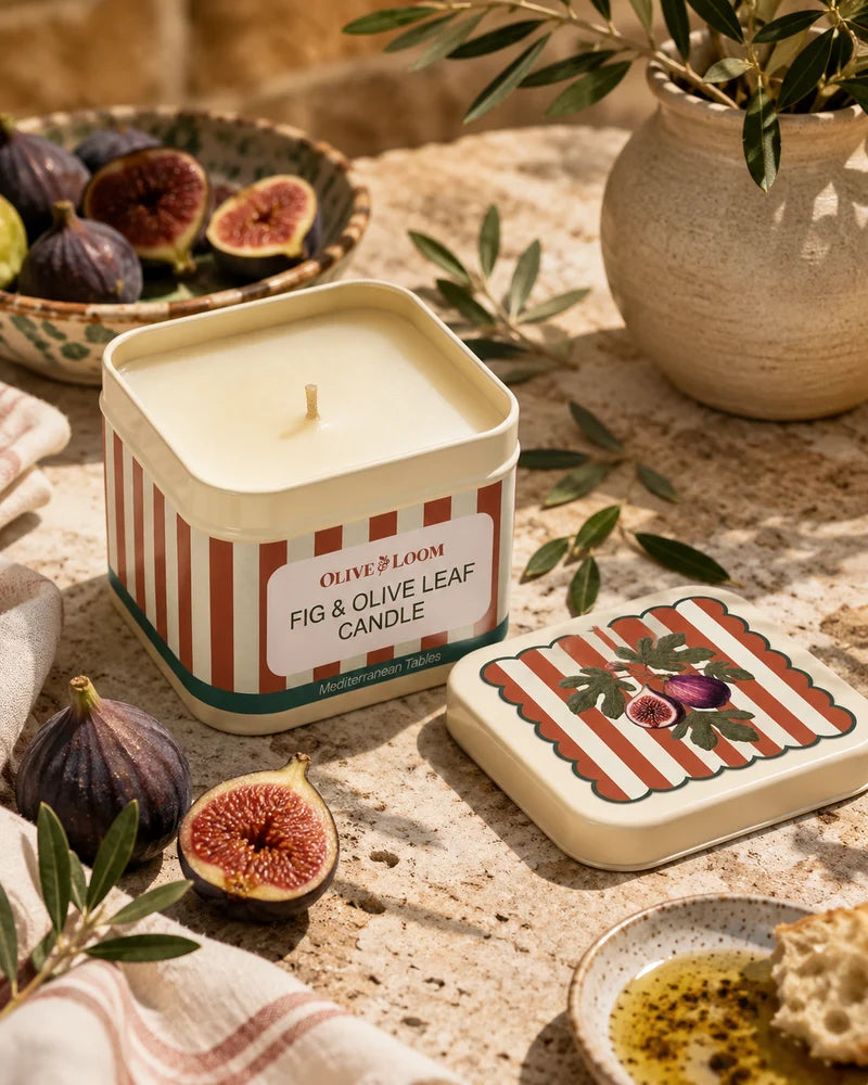 Fig & Olive Leaf Table Set