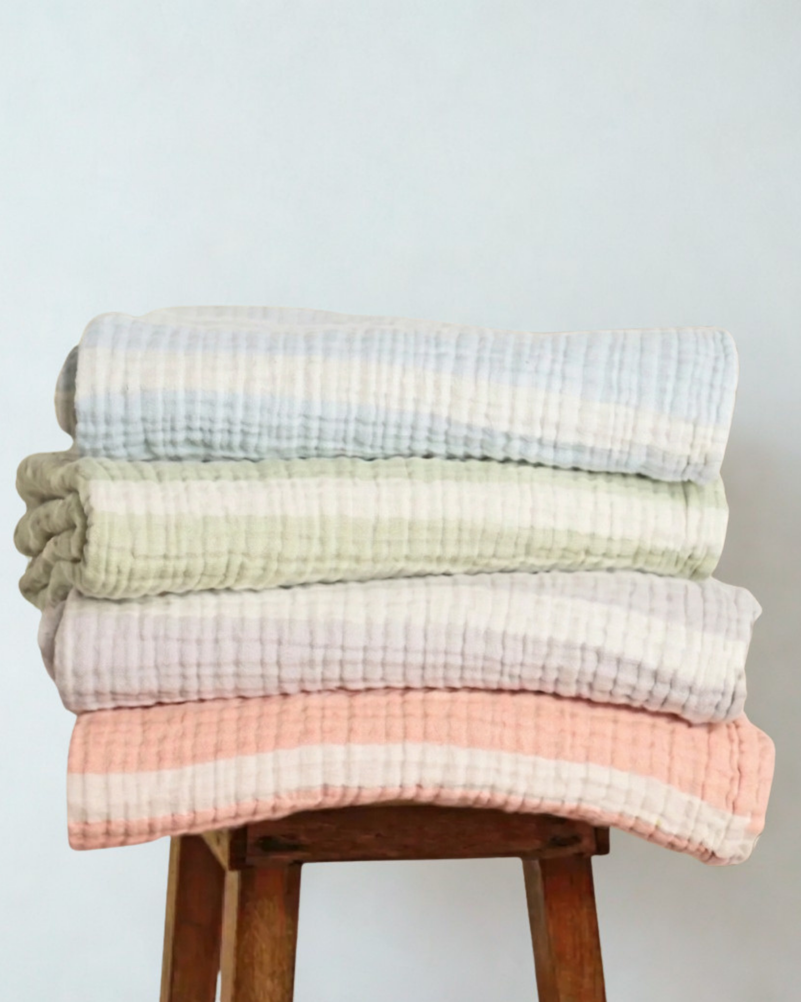 Signature Striped Swaddling Blanket