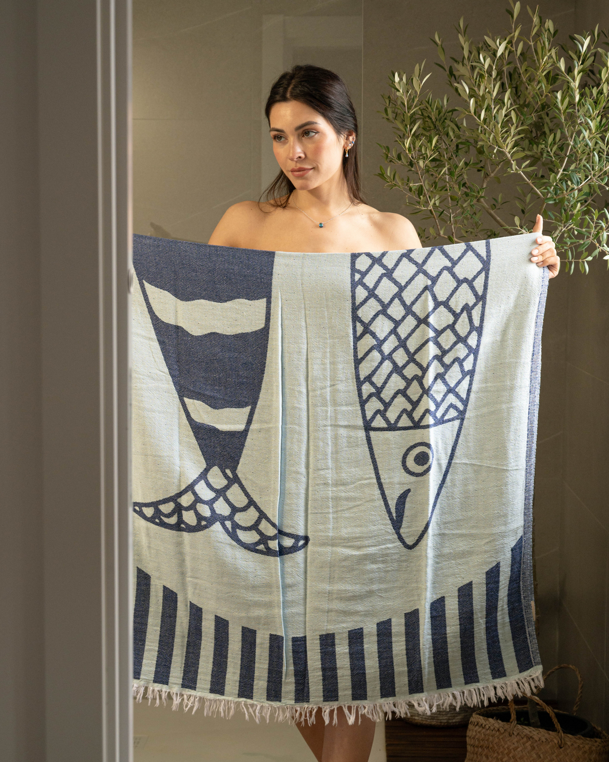 Sardine Beach Towel Set of 3