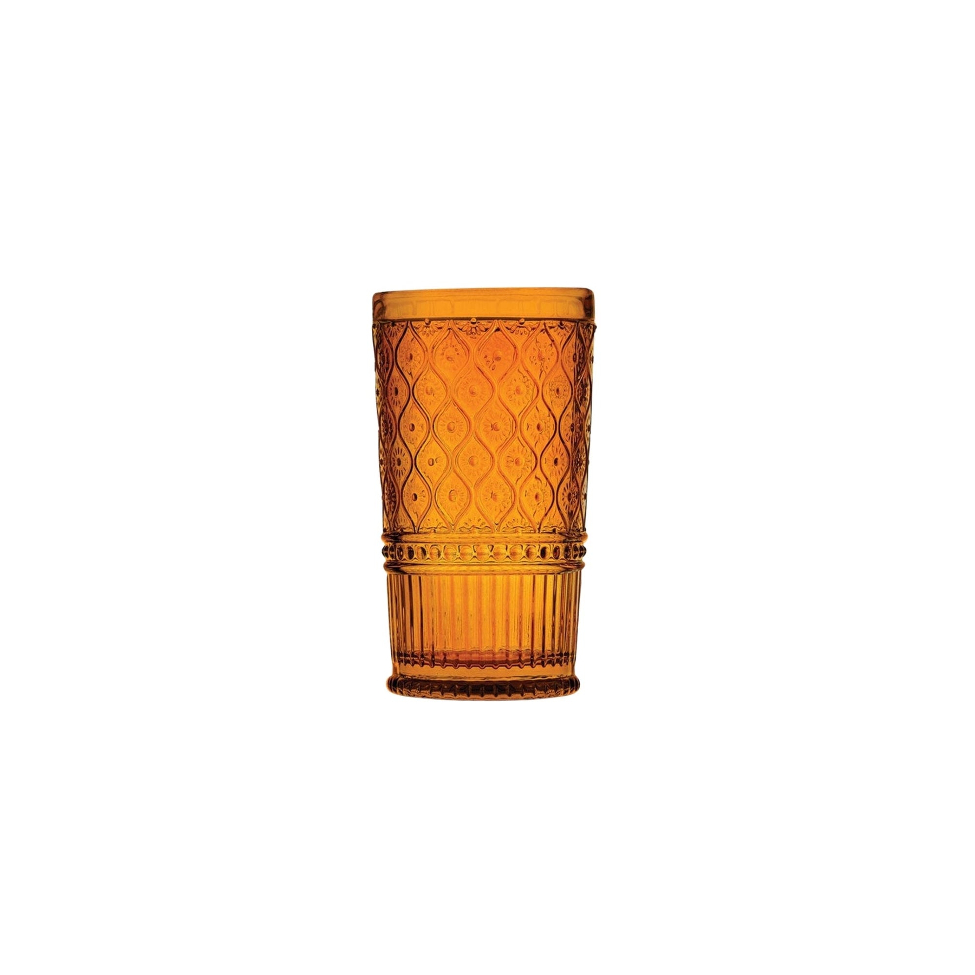 Claro Highball Glass Amber