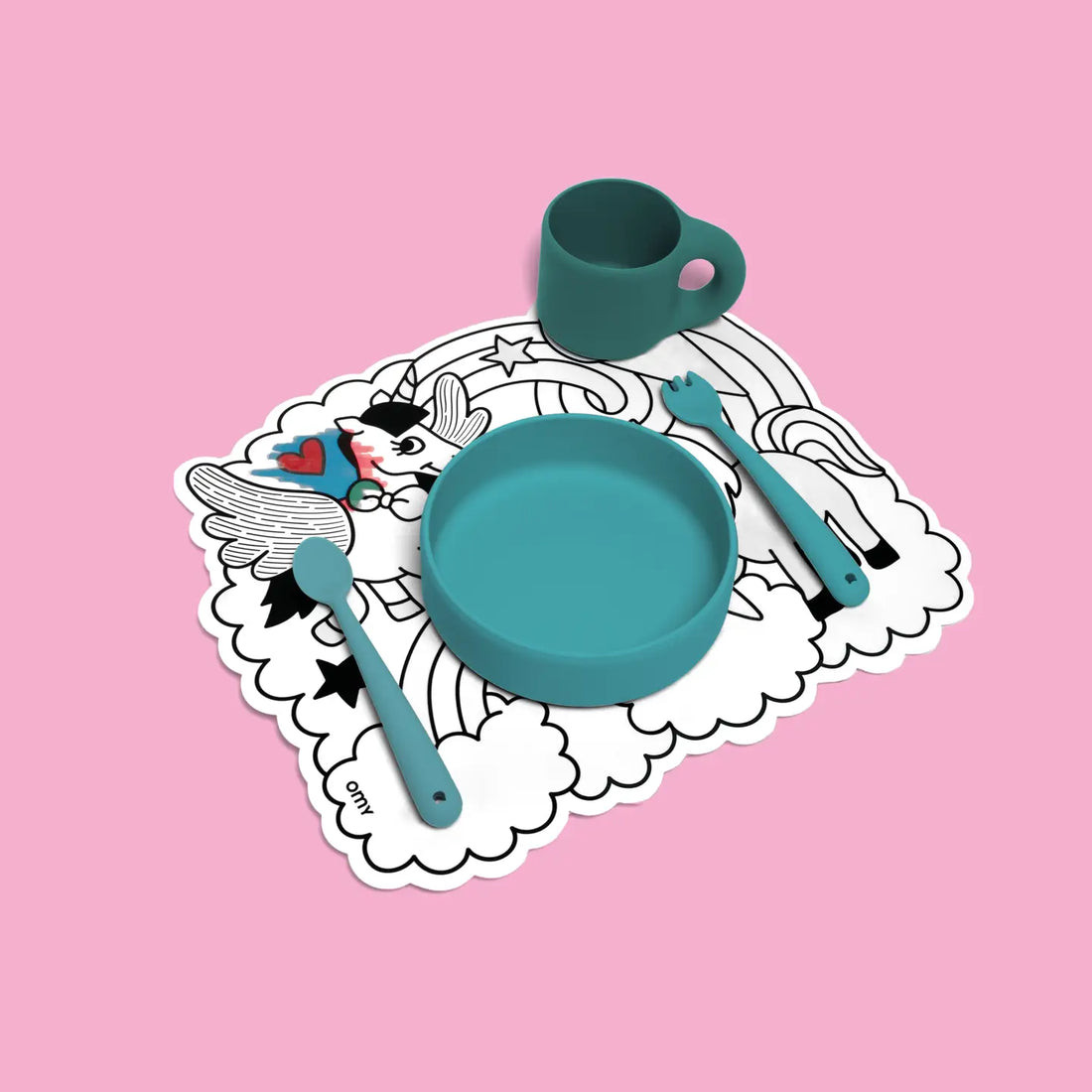 Kids Water Coloring Placemat