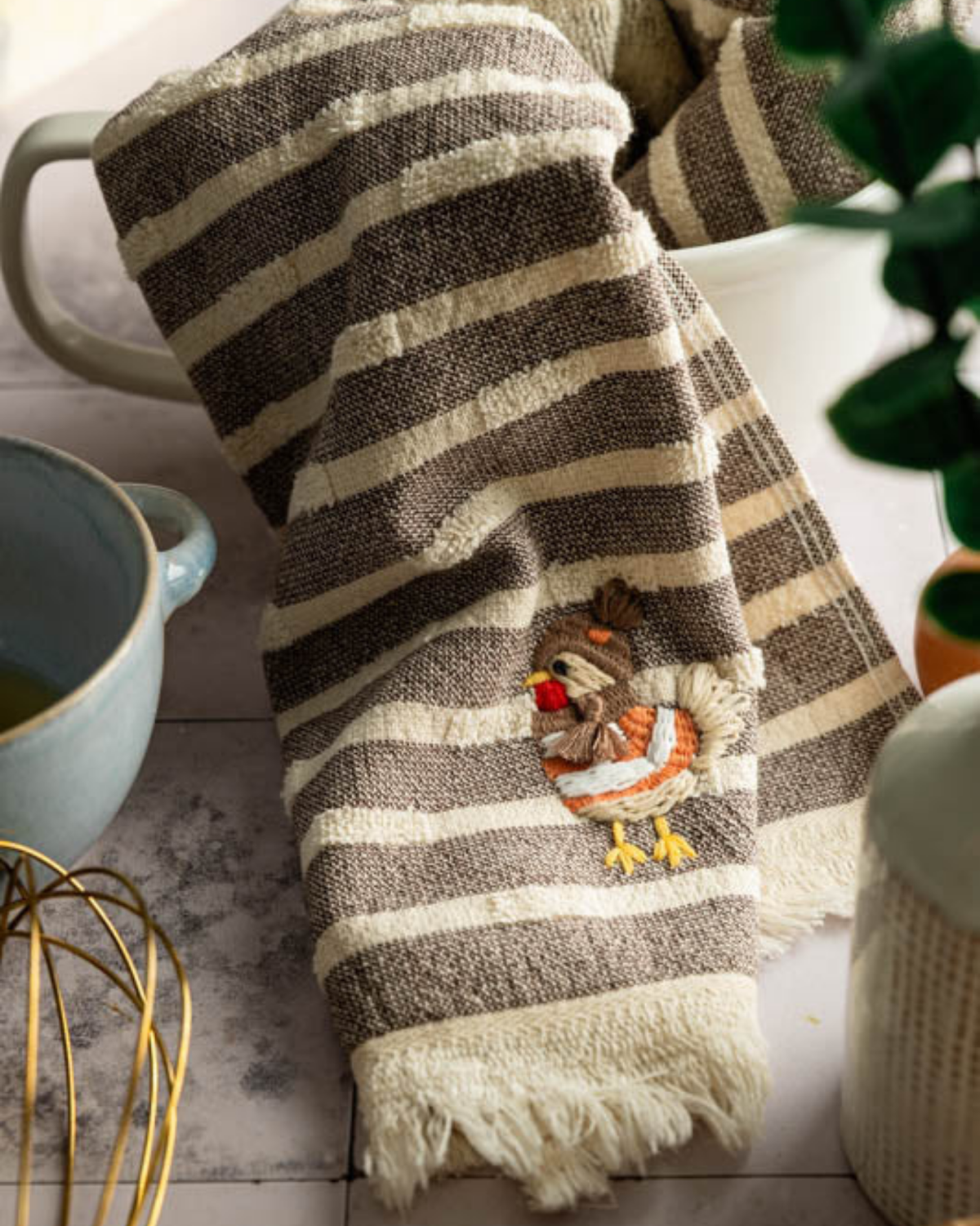 Monique Kitchen Towel - Cocotte Collection