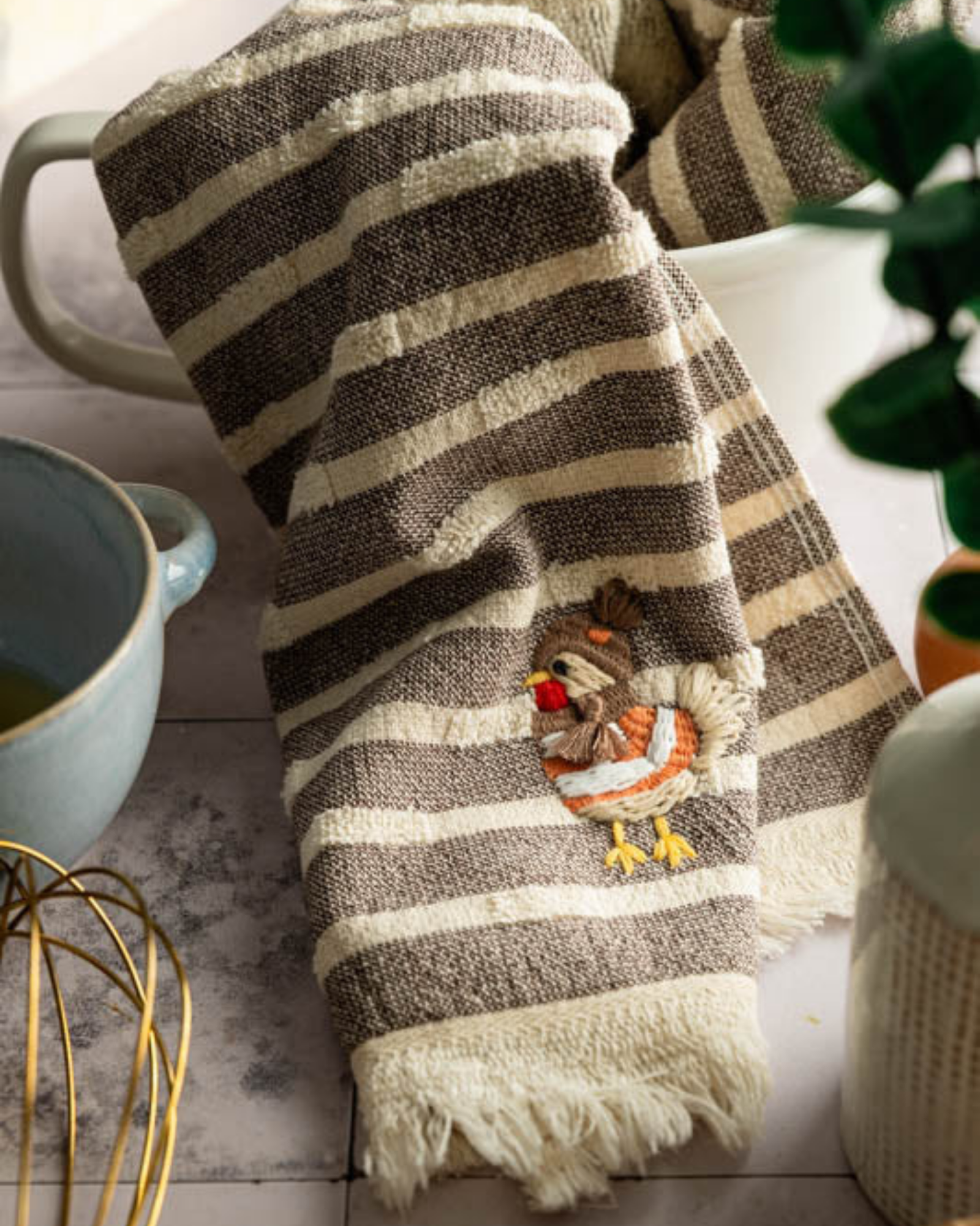 Monique Kitchen Towel - Cocotte Collection