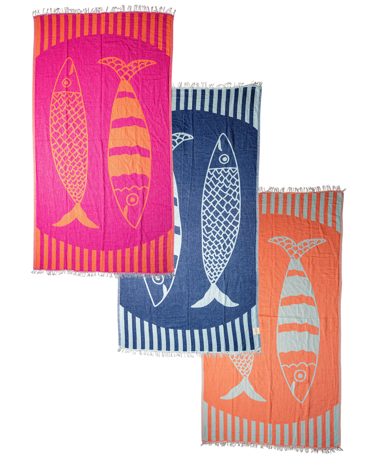 Sardine Beach Towel Trio