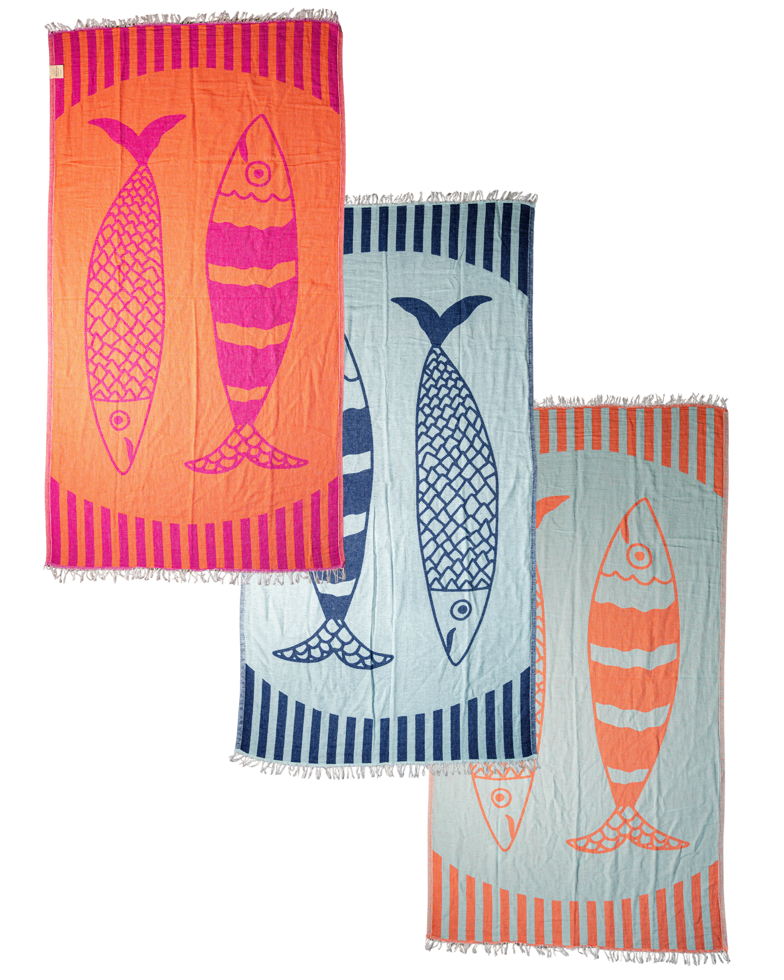 Sardine Beach Towel Trio