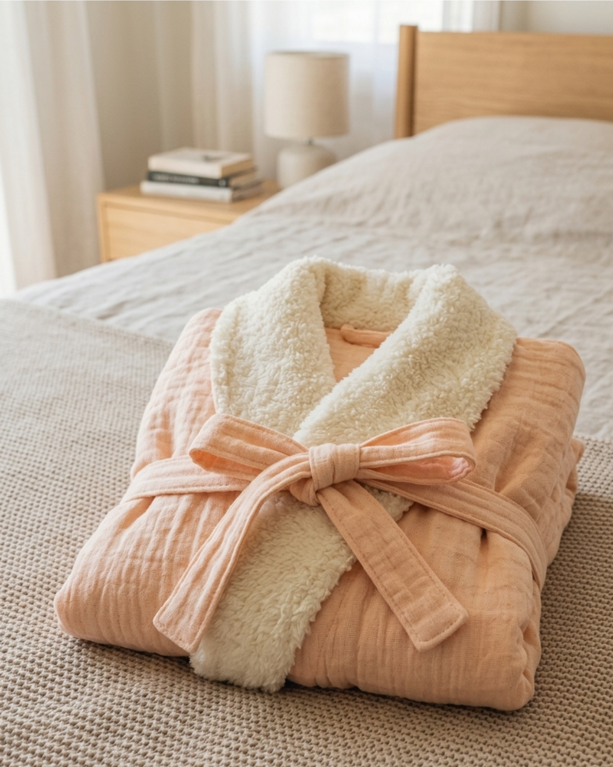 Fleece Cotton Spa Robe
