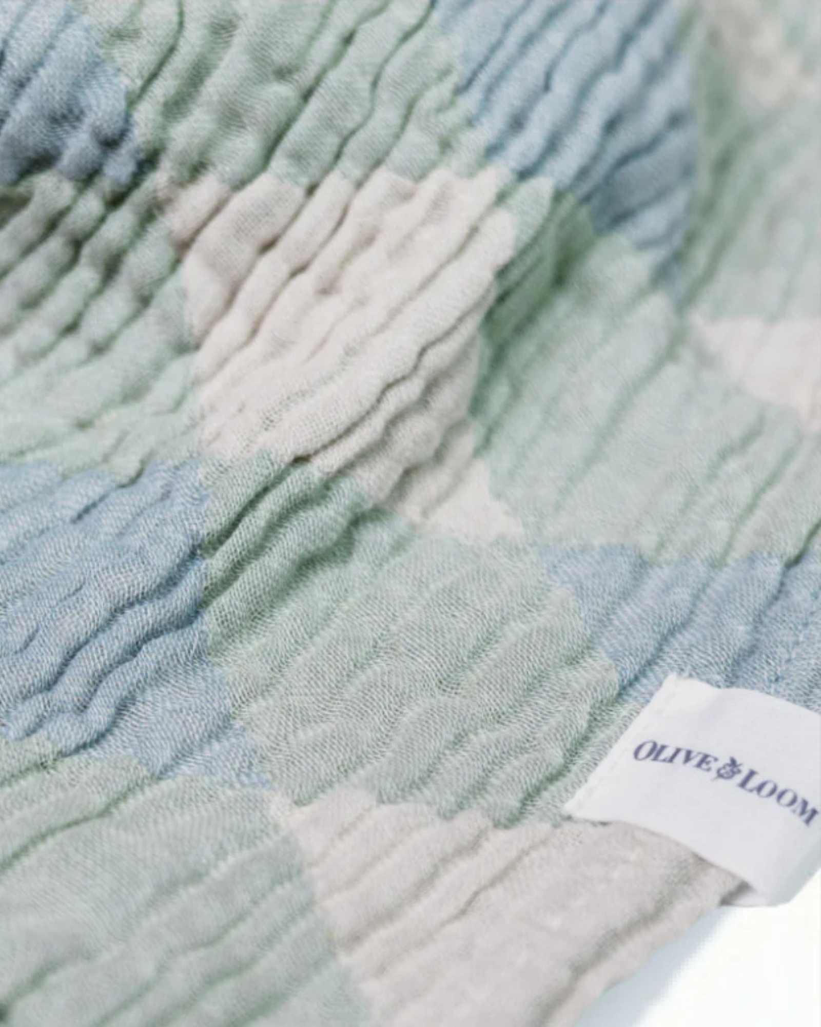 Muslin Diamond Swaddling Blanket
