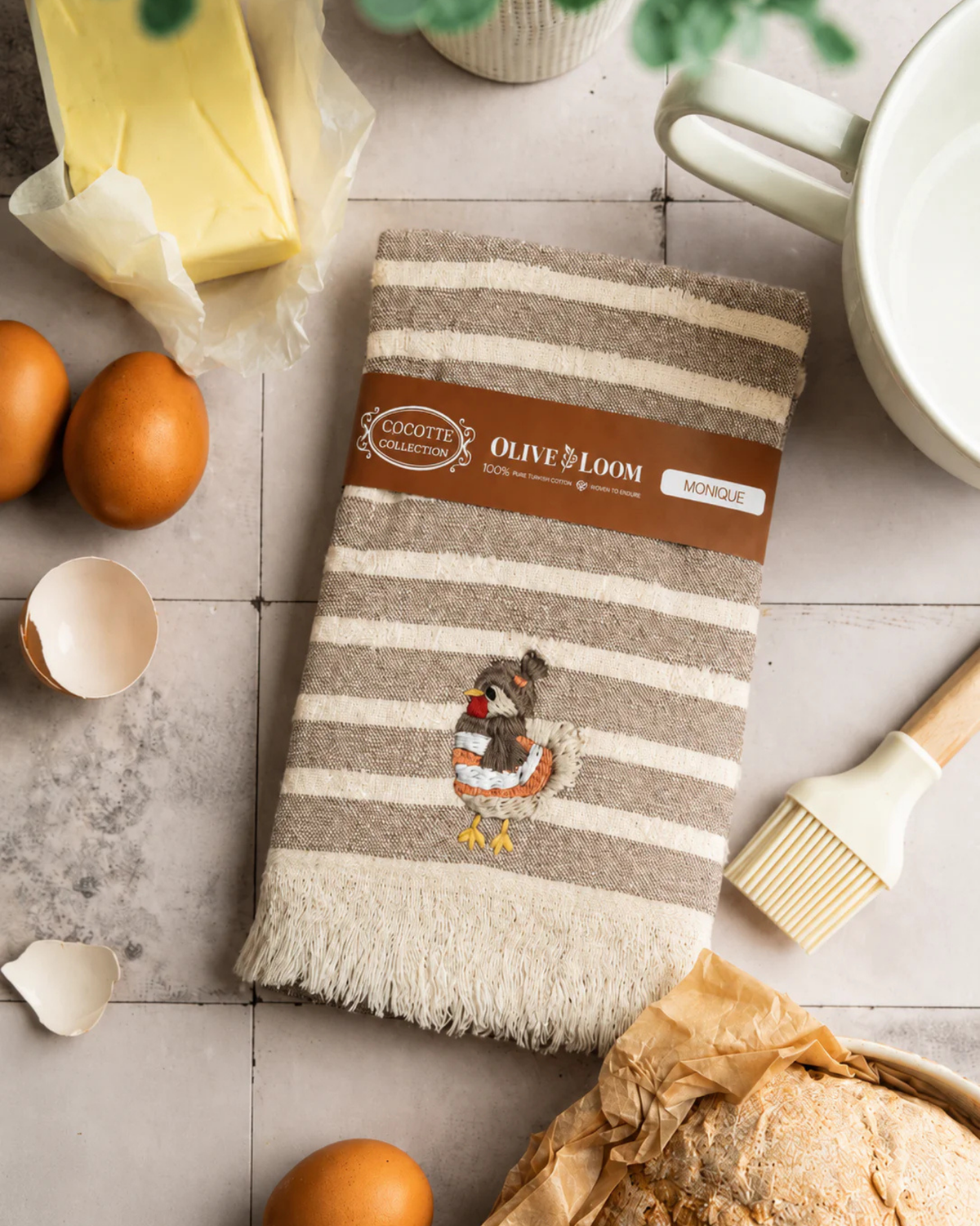 Monique Kitchen Towel - Cocotte Collection