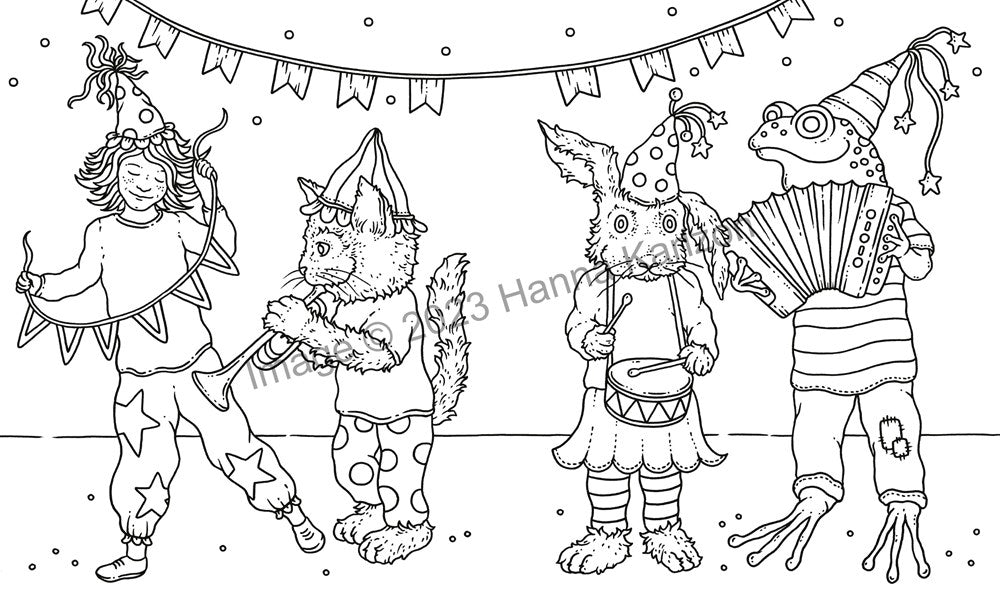 Party! Coloring Book for Kids