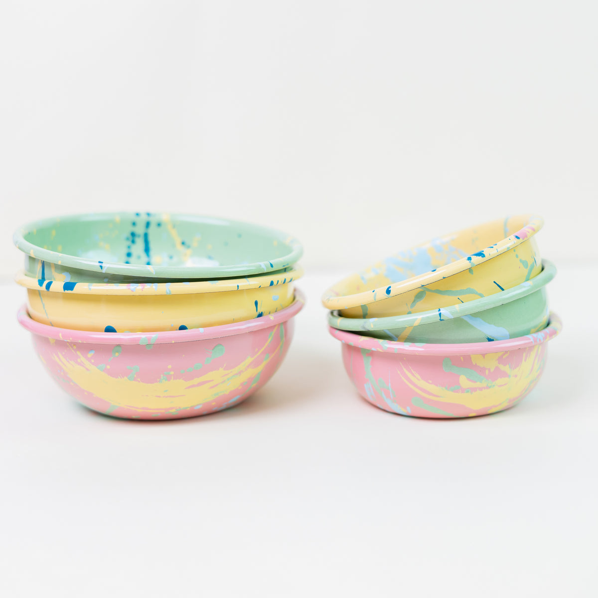 Splash Enamel Bowl
