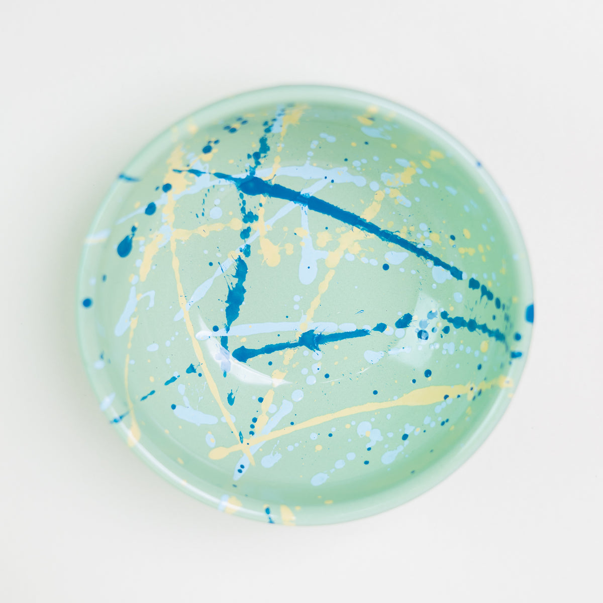 Splash Enamel Bowl