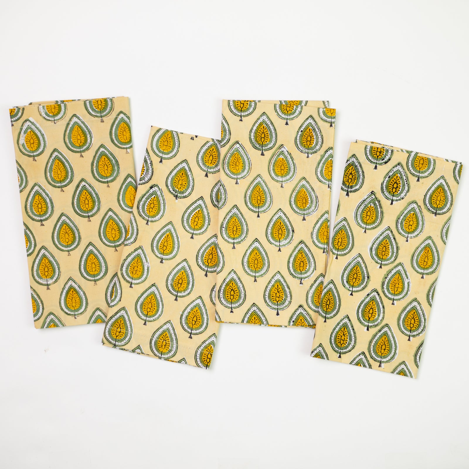 Block Print Napkins - Set of Four