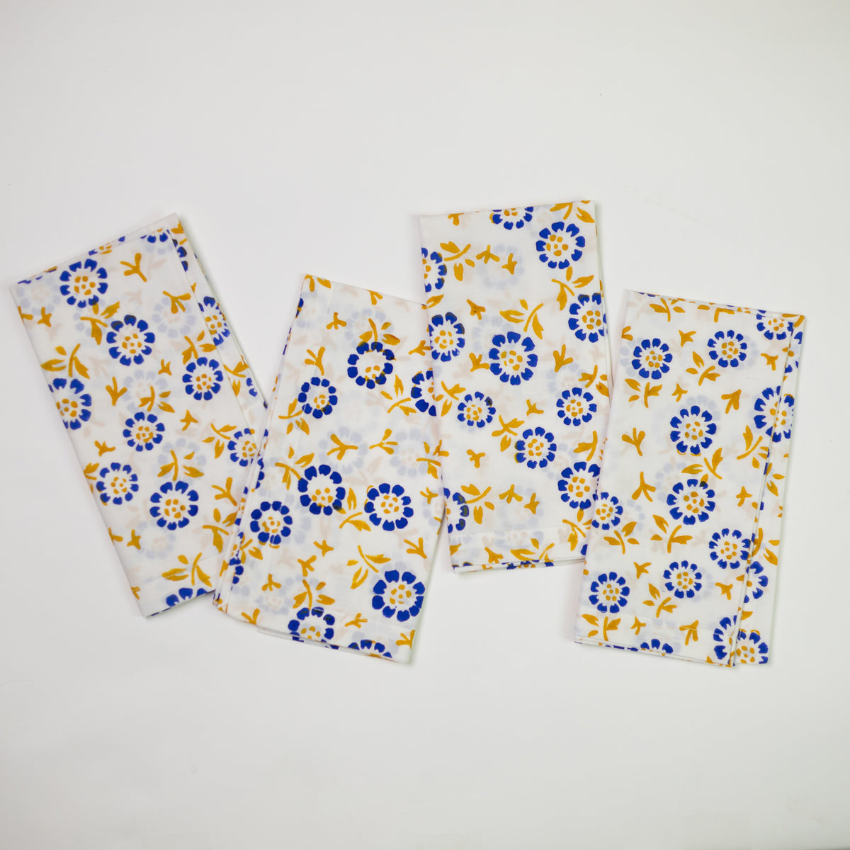 Block Print Napkins - Set of Four