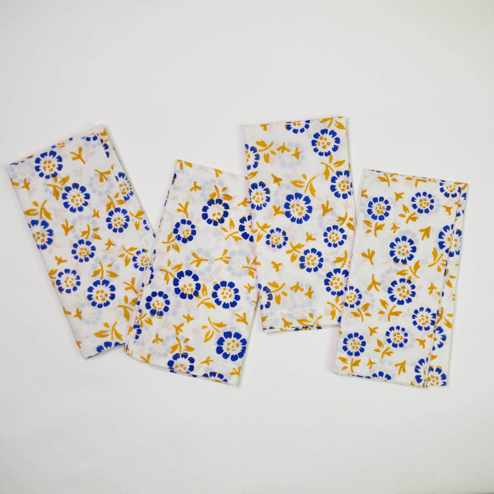 Block Print Napkins - Set of Four