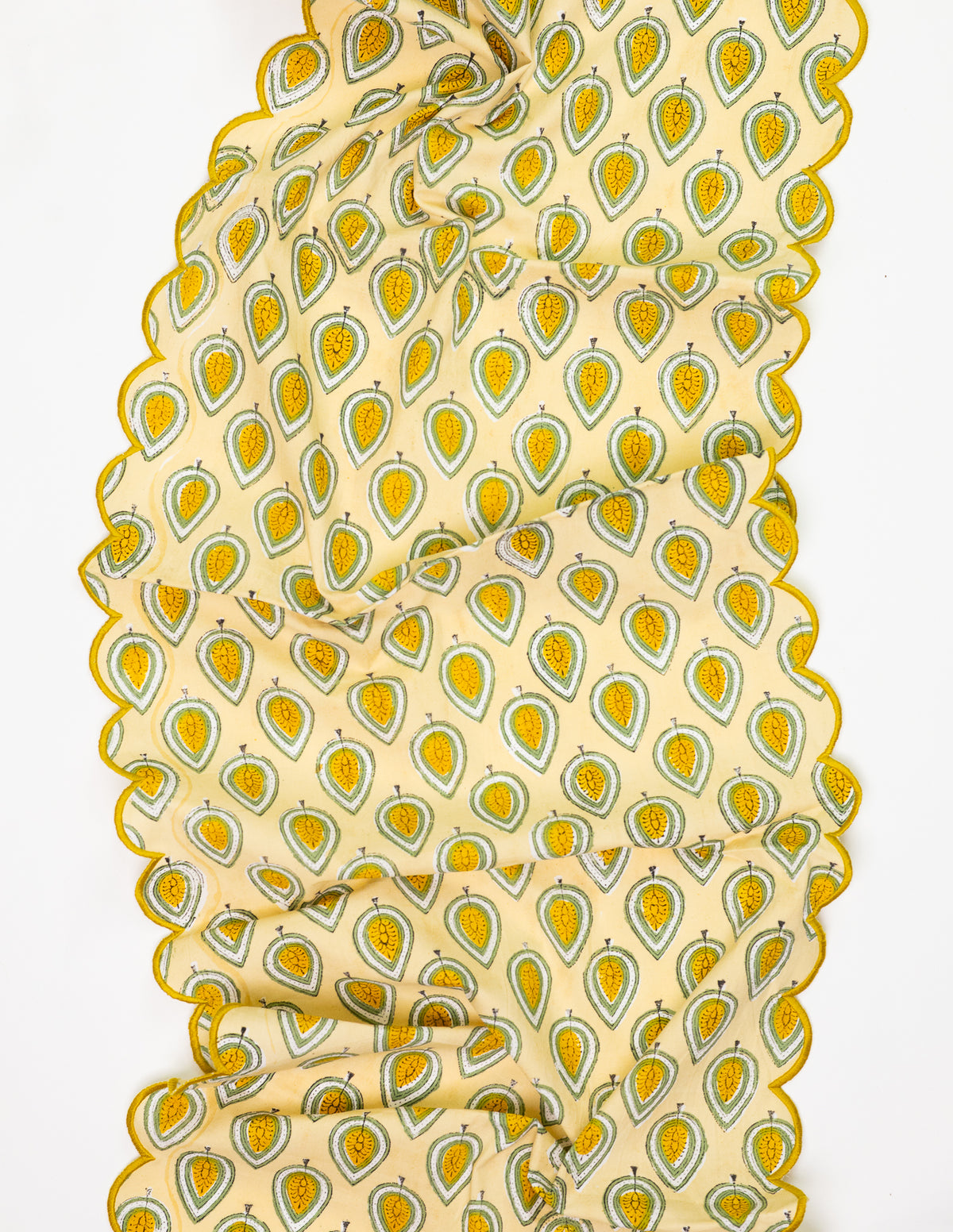 Block Print Table Runner