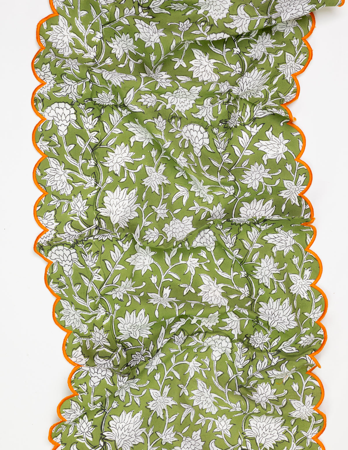 Block Print Table Runner