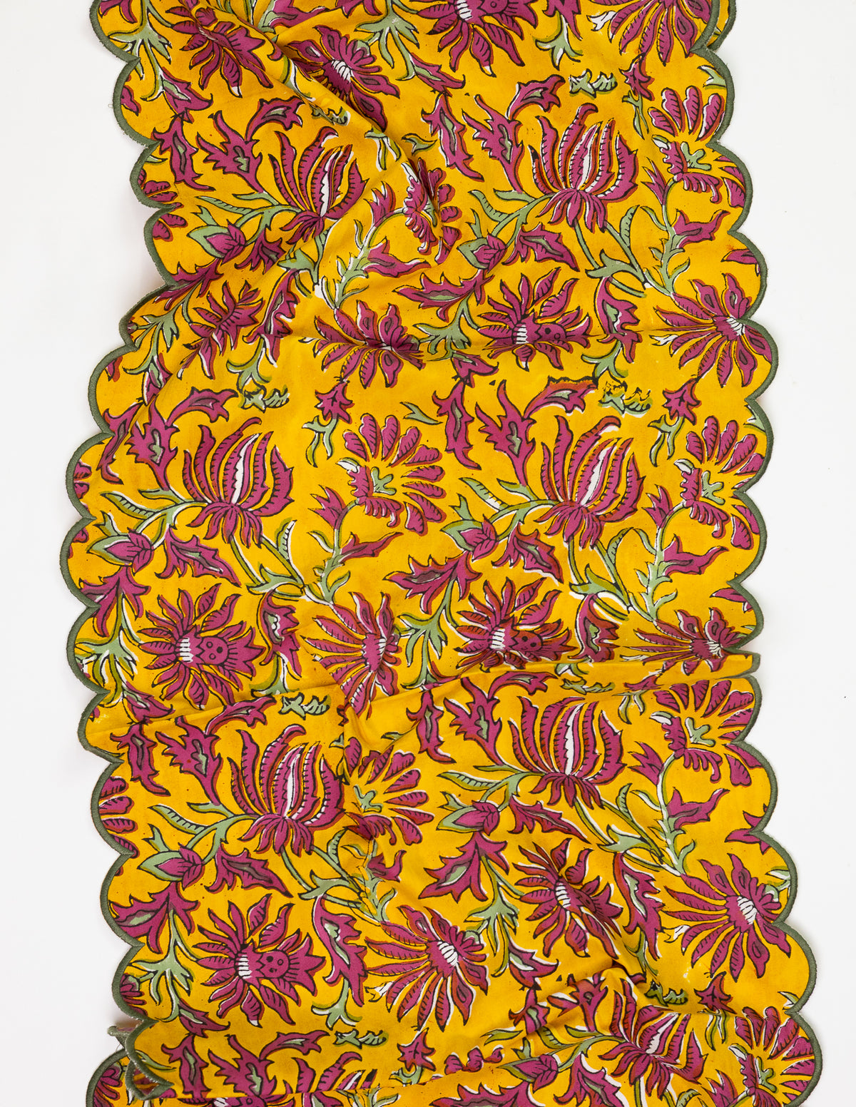 Block Print Table Runner