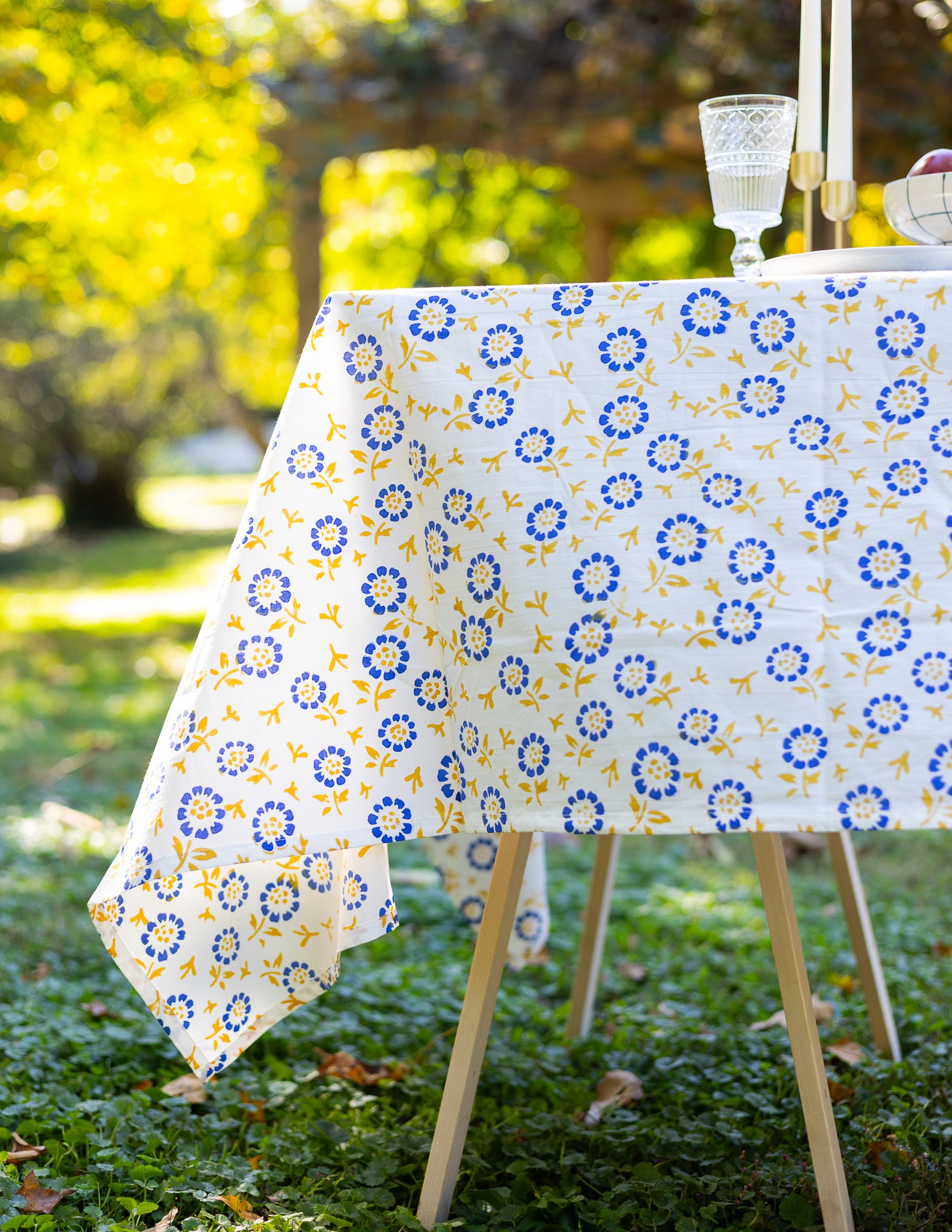 Block Print Tablecloth